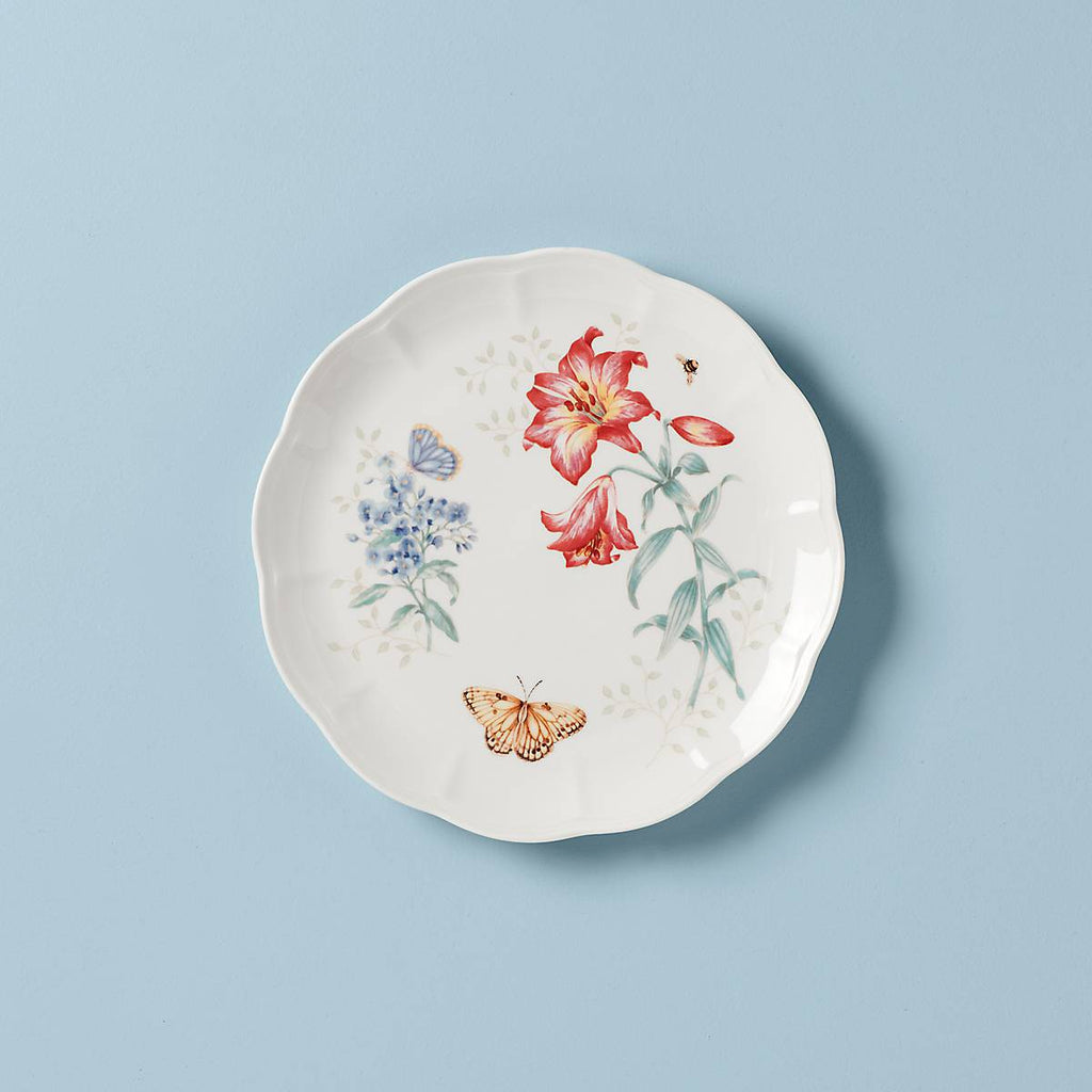 Lenox Butterfly Meadow Fritillary Dinner Plate, porcelain