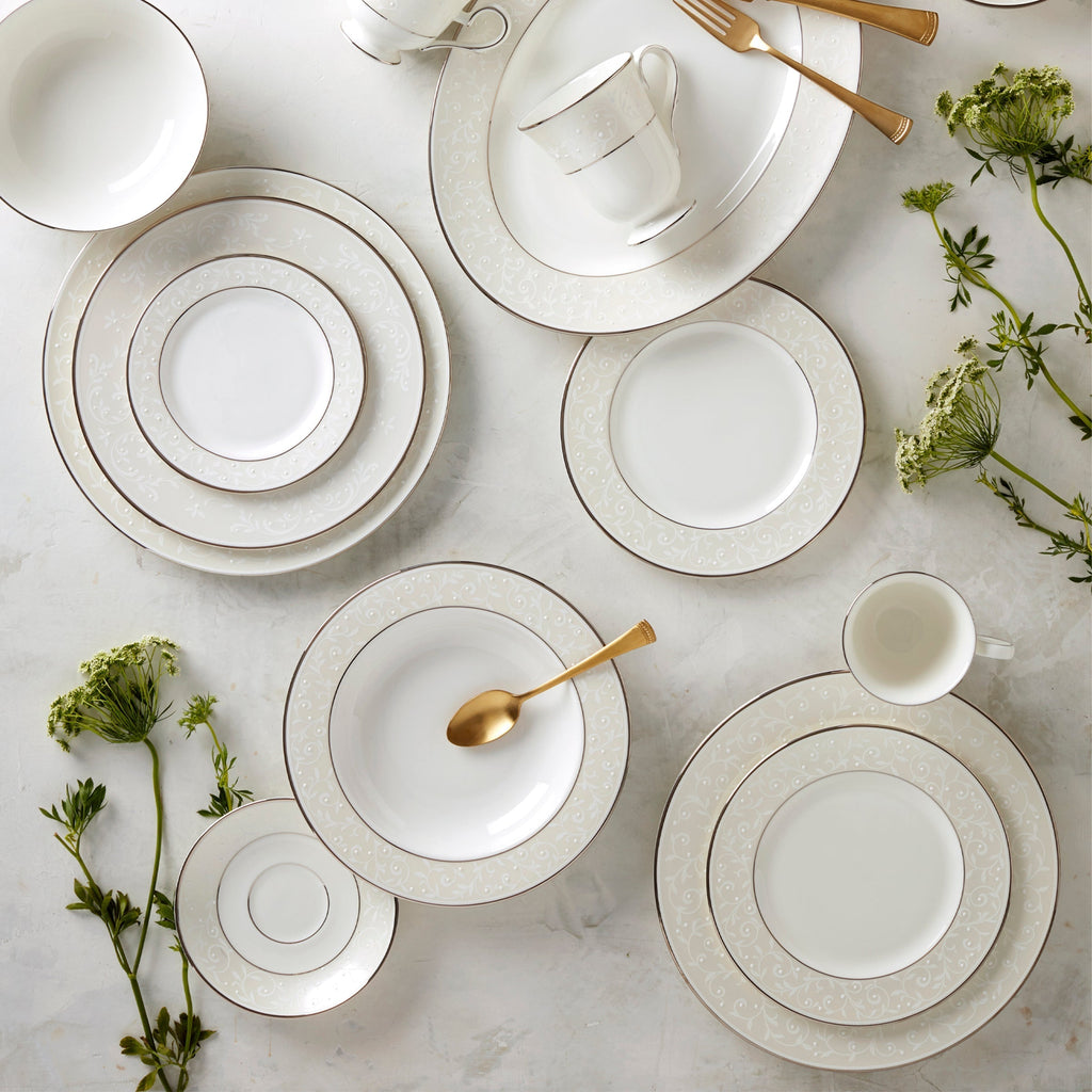 Lenox Opal Innocence 5-Piece Place Setting, bone china (view 4)