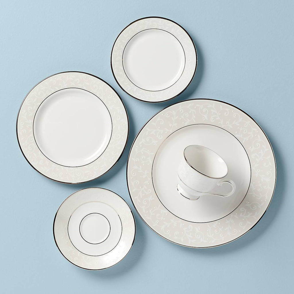Lenox Opal Innocence 5-Piece Place Setting, bone china