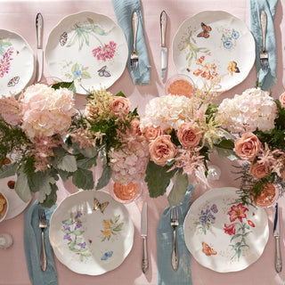 Lenox Butterfly Meadow 18-Piece Dinnerware Set, porcelain (view 2)