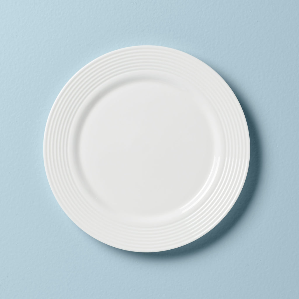 Lenox Tin Can Alley Seven Degree Accent Plate, porcelain