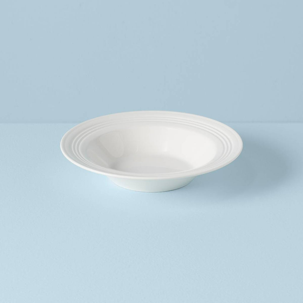 Lenox Tin Can Alley Rimmed Bowl, porcelain