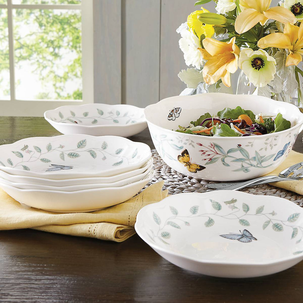 Lenox Butterfly Meadow 7-Piece Bowl Set, porcelain (view 3)
