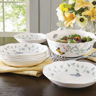 Lenox Butterfly Meadow 7-Piece Bowl Set, porcelain (view 3)