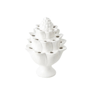 Artichoke Tulipiere, Green/L. Blue/Yellow/White/Pink, Small/Large