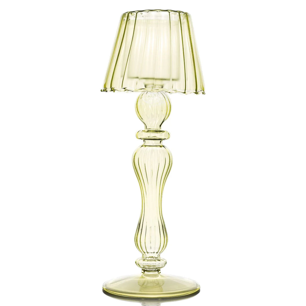 La Boheme Tealight, Clear/Green/Pink/Blue
