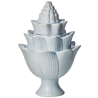 Artichoke Tulipiere, Green/L. Blue/Yellow/White/Pink, Small/Large