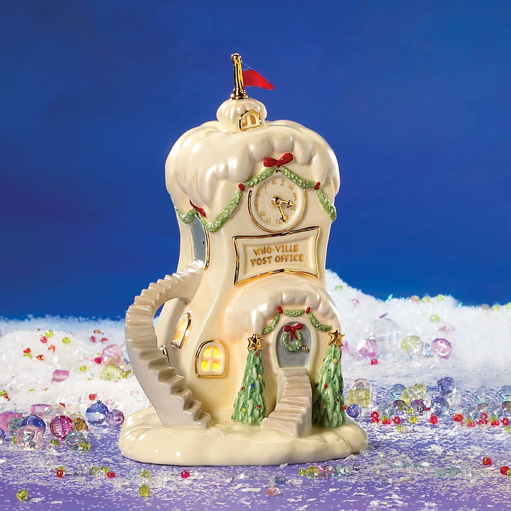 Lenox Who-Ville Post Office Lit Figurine, porcelain (view 4)