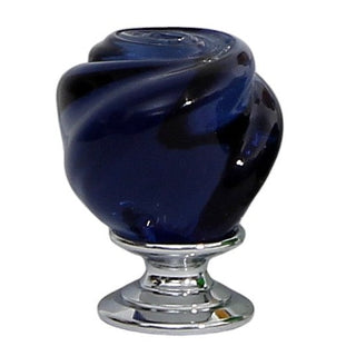 JEWERLY BOX: Authentic Deruta Keepsake Square Box with Murano Knob - RICCO DERUTA design