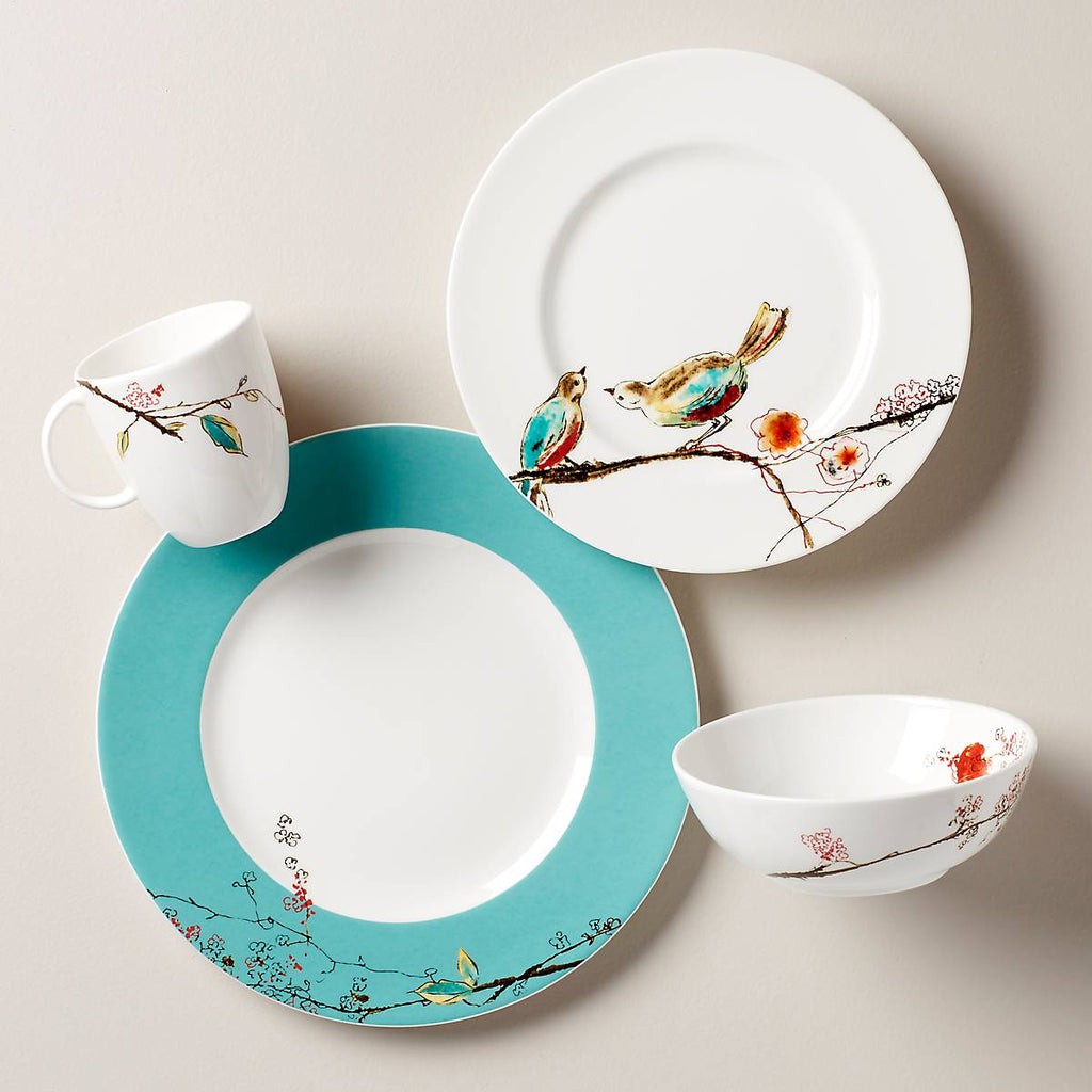 Lenox Chirp 4-Piece Place Setting, porcelain