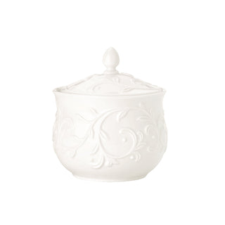 Lenox Opal Innocence Carved Sugar Bowl, porcelain