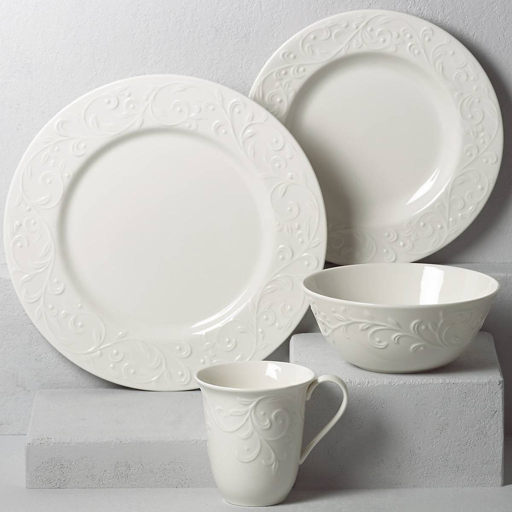 Lenox Opal Innocence Carved 4-Piece Place Setting, porcelain (view 7)