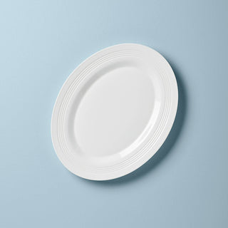 Lenox Tin Can Alley Oval Serving Platter, bone china