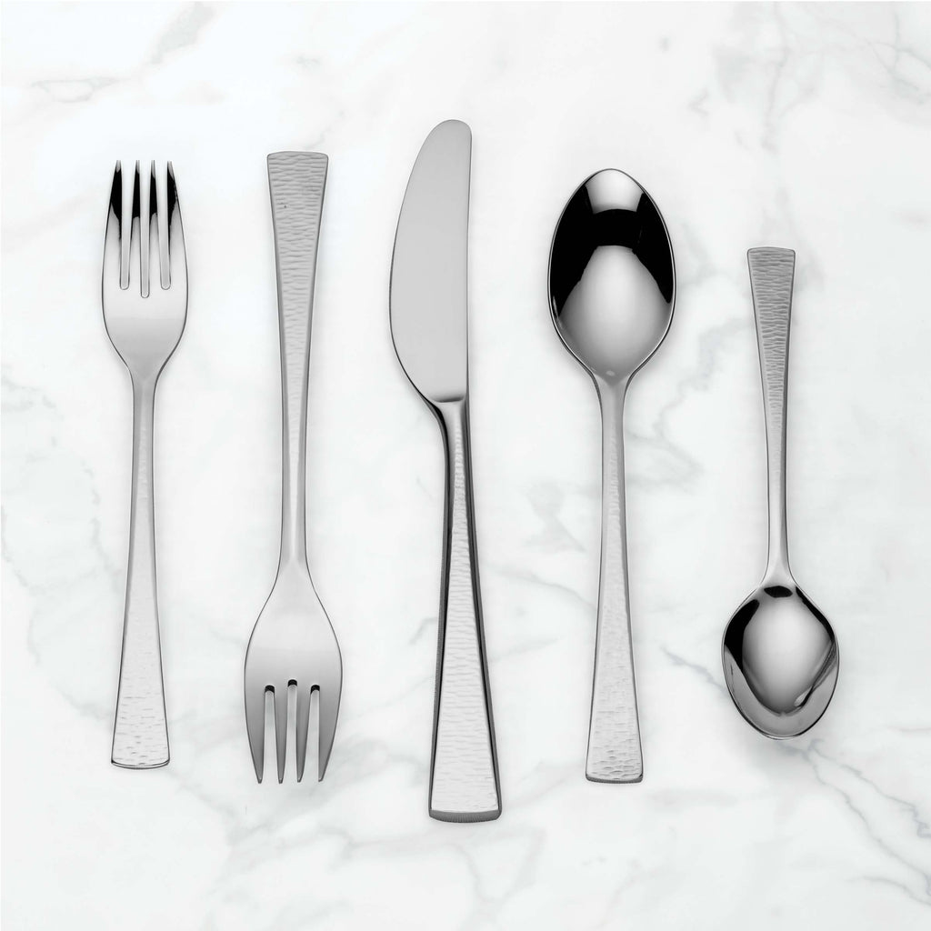 Gorham Biscayne 65-Piece Flatware Set, 18/10 stainless steel