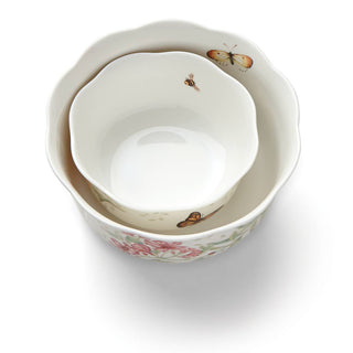 Lenox Butterfly Meadow 2-Piece Bowl Set, porcelain (view 5)