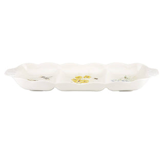 Lenox Butterfly Meadow Divided Serving Dish, porcelain (view 3)