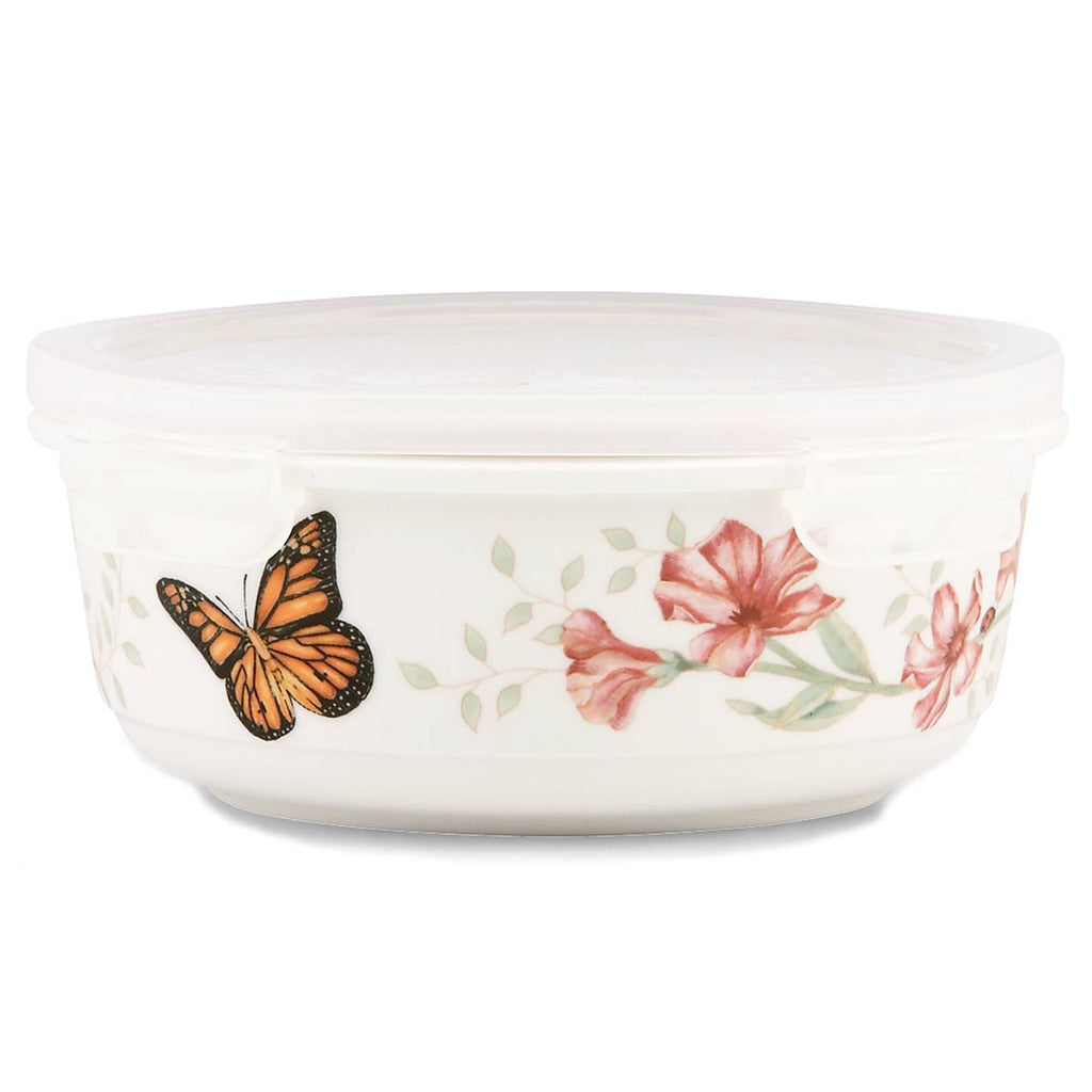 Lenox Butterfly Meadow Serve & Store Container, porcelain (view 4)