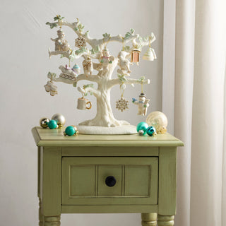 Lenox Snow Pals 12-Piece Mini Ornament Set, porcelain (view 3)