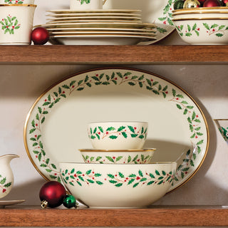 Lenox Holiday Serving Bowl, porcelain (view 2)