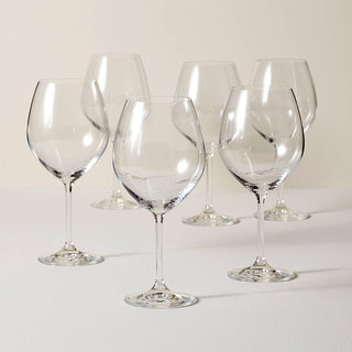 Lenox Tuscany Classics Red Wine Glasses, Set of 6, european glass