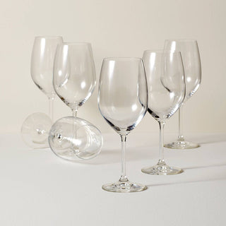 Lenox Tuscany Classics White Wine Glasses, Set of 6, european glass