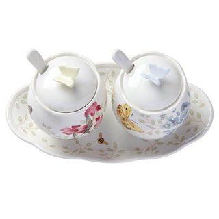 Lenox Butterfly Meadow 7-Piece Condiment Set, earthenware (view 4)
