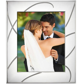 Lenox Adorn 8x10 Photo Frame, silverplate/zinc alloy