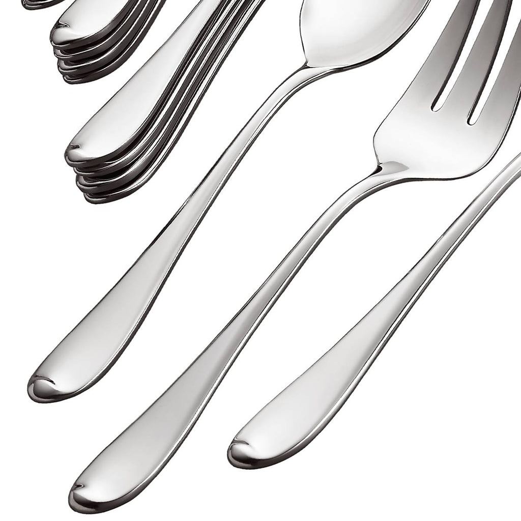 Gorham Studio 45-Piece Flatware Set, 18/10 stainless steel (view 2)