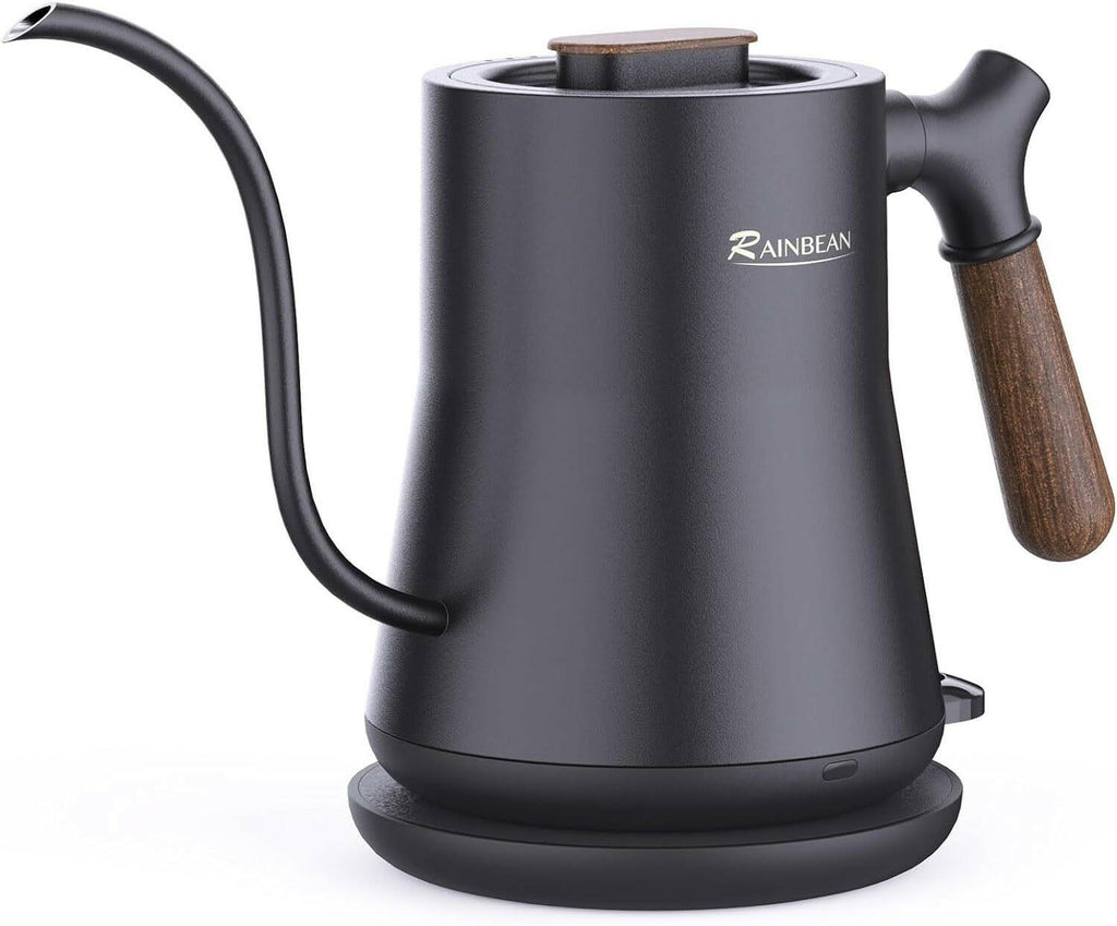 Gooseneck Electric Pour-Over Kettle – Stainless Steel Fast Boil Tea & Coffee Kettle