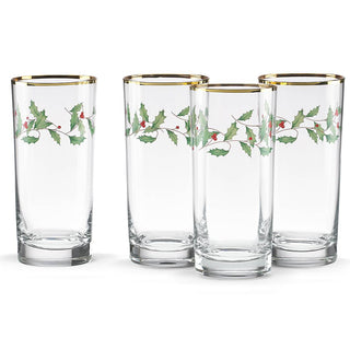 Lenox Holiday Highball Glasses, Set of 4, glass (view 2)