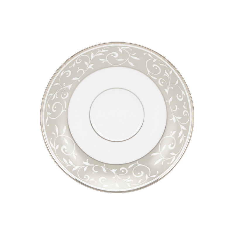 Lenox Opal Innocence Dune Saucer, bone china
