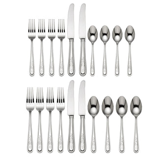 Lenox Opal Innocence 20-Piece Flatware Set, 18/10 stainless steel (view 2)