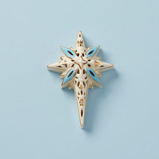 Lenox First Blessing Nativity Lighted Star, porcelain