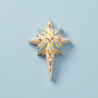 Lenox First Blessing Nativity Lighted Star, porcelain (view 2)