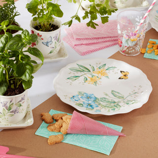 Lenox Butterfly Meadow Melamine Dinner Plates, Set of 4, melamine (view 5)