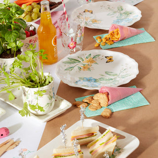 Lenox Butterfly Meadow Melamine Dinner Plates, Set of 4, melamine (view 3)