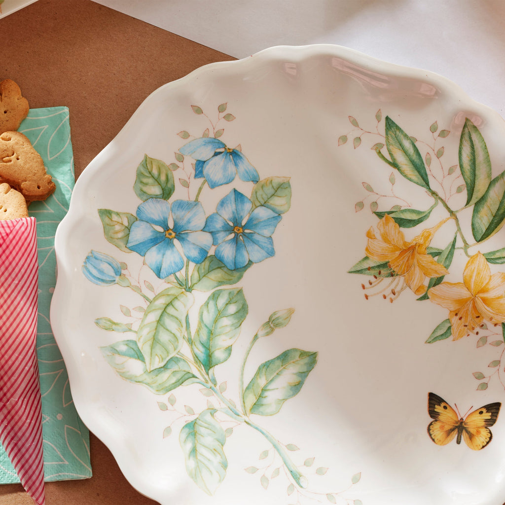 Lenox Butterfly Meadow Melamine Dinner Plates, Set of 4, melamine (view 6)