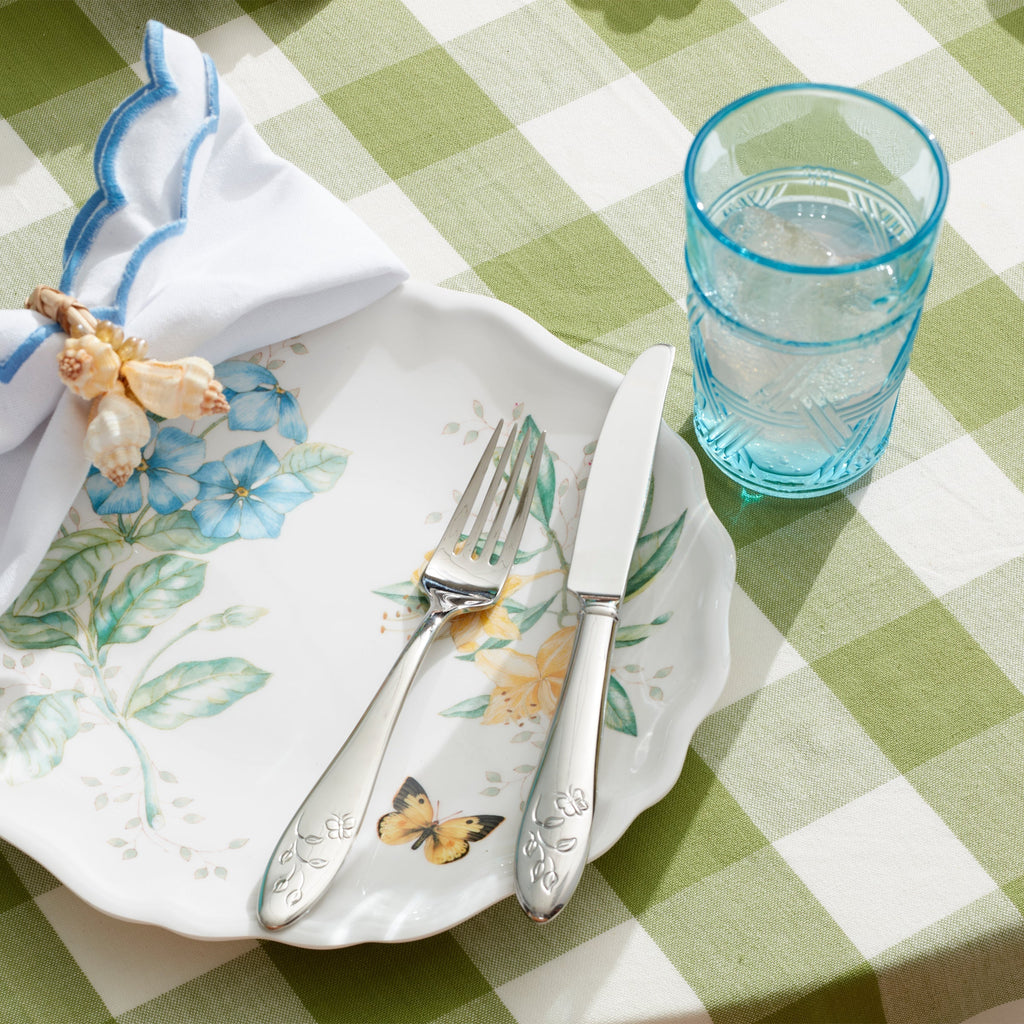 Lenox Butterfly Meadow Blue Tall Glasses, Set of 4, glass (view 4)