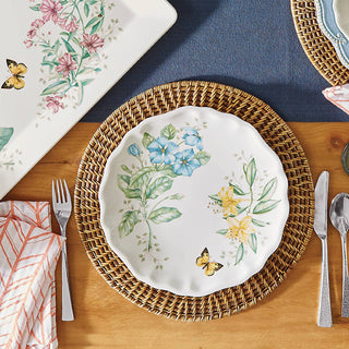 Lenox Butterfly Meadow Melamine Dinner Plates, Set of 4, melamine (view 7)