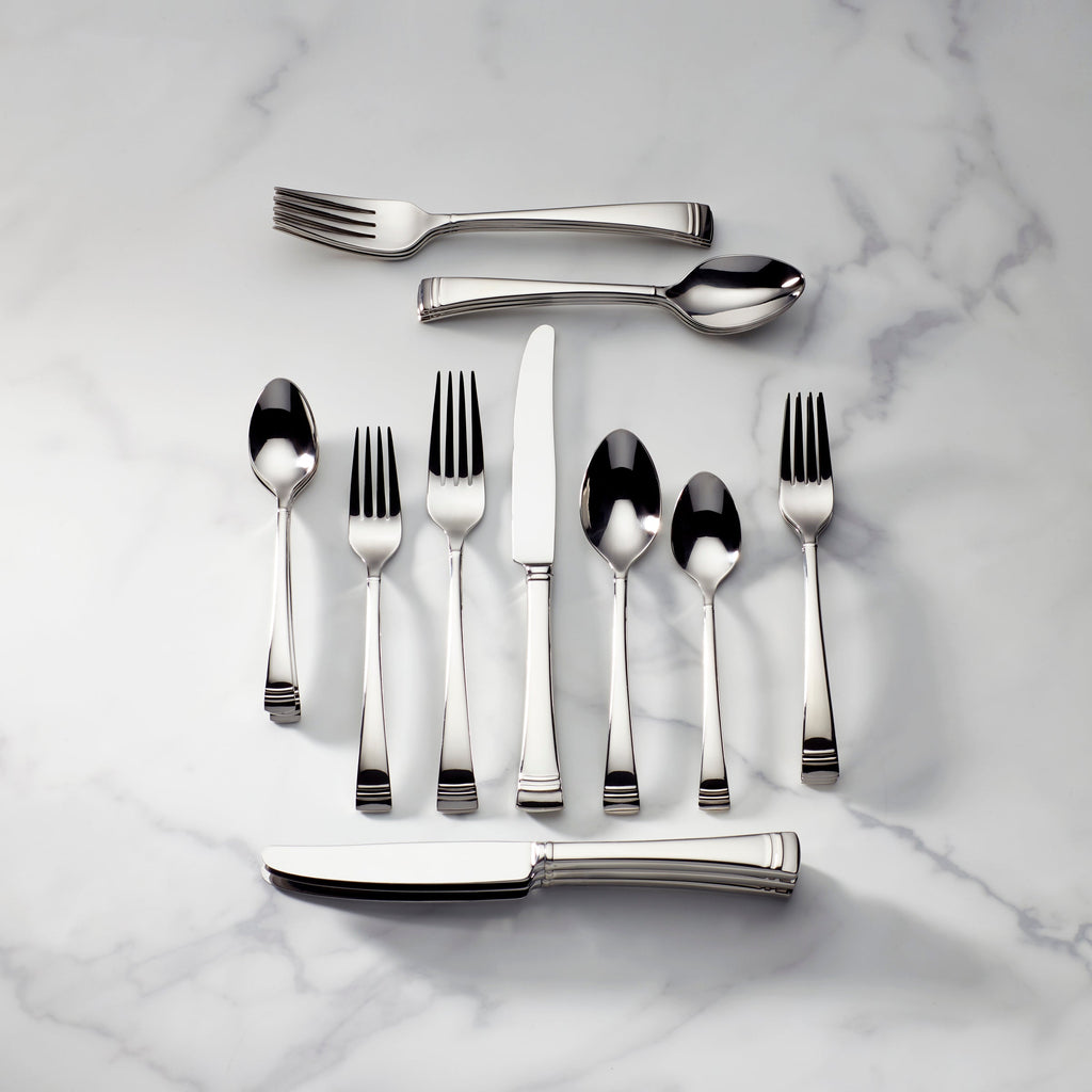 Lenox Federal Platinum 20-Piece Flatware Set, 18/10 stainless steel (view 2)