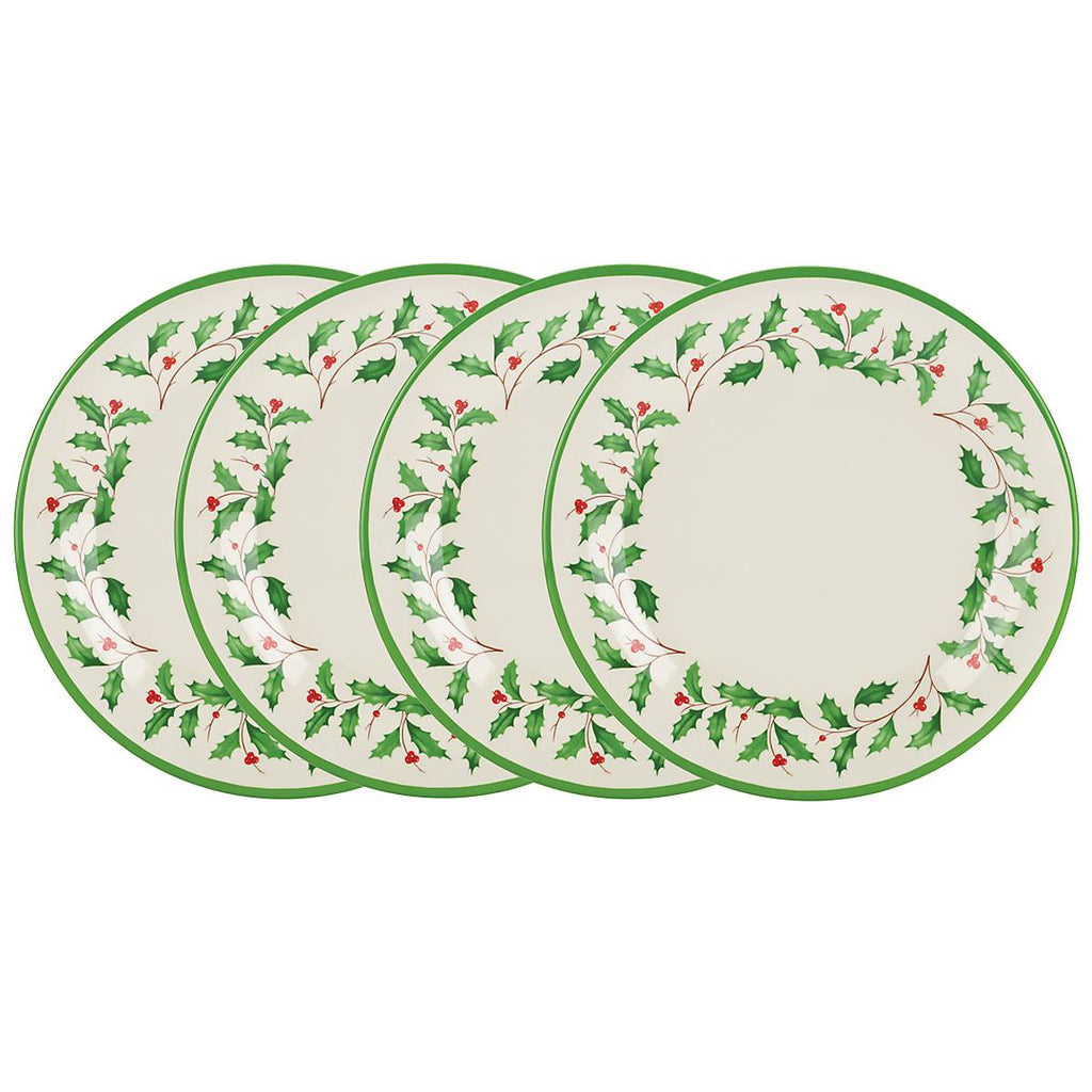 Lenox Holiday Melamine Dinner Plates, Set of 4, melamine (view 2)