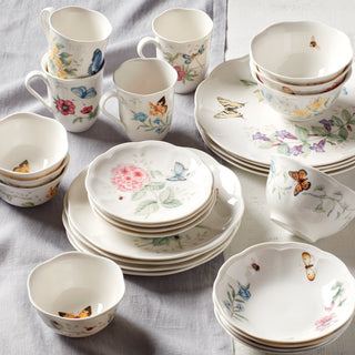 Lenox Butterfly Meadow 28-Piece Dinnerware Set, porcelain (view 13)