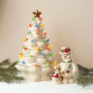 Lenox Treasured Traditions Ivory Lit Tree, dolomite (view 3)