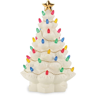 Lenox Treasured Traditions Ivory Lit Tree, dolomite (view 4)