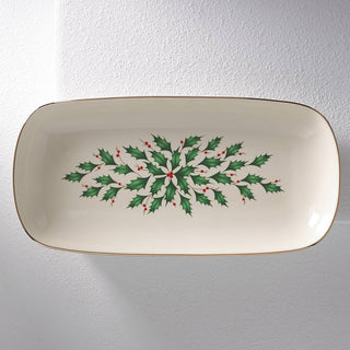 Lenox Holiday Bread Tray, porcelain (view 3)