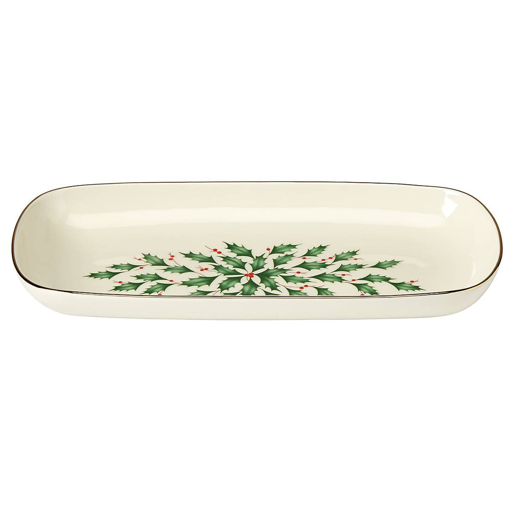 Lenox Holiday Bread Tray, porcelain (view 2)