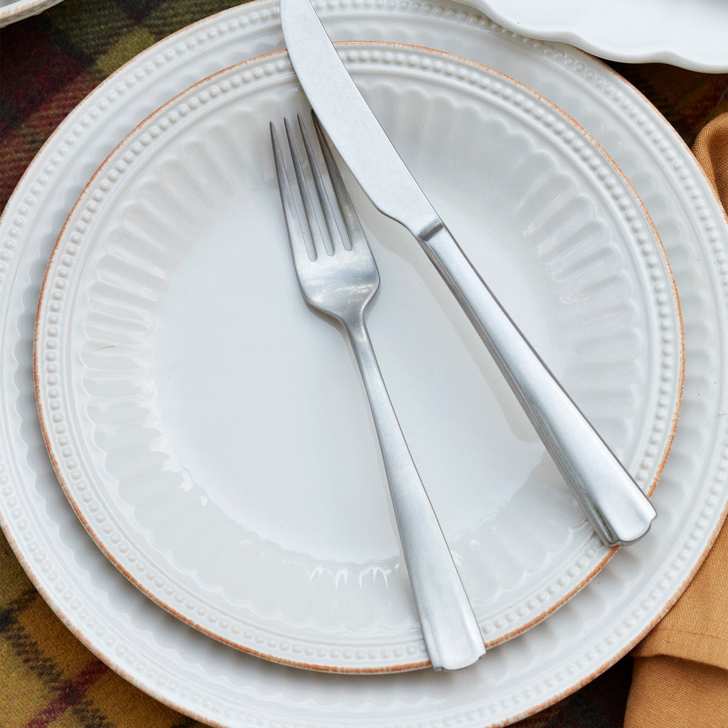 Lenox French Perle Scallop Vintage 65-Piece Flatware Set, 18/10 stainless steel (view 6)