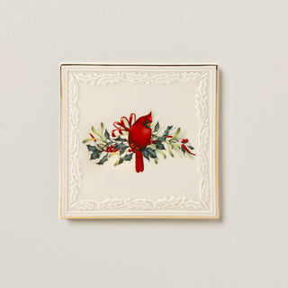 Lenox Winter Greetings Trivet, porcelain
