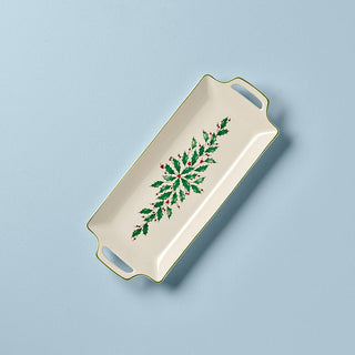 Lenox Holiday Hors d'Oeuvre Tray, porcelain