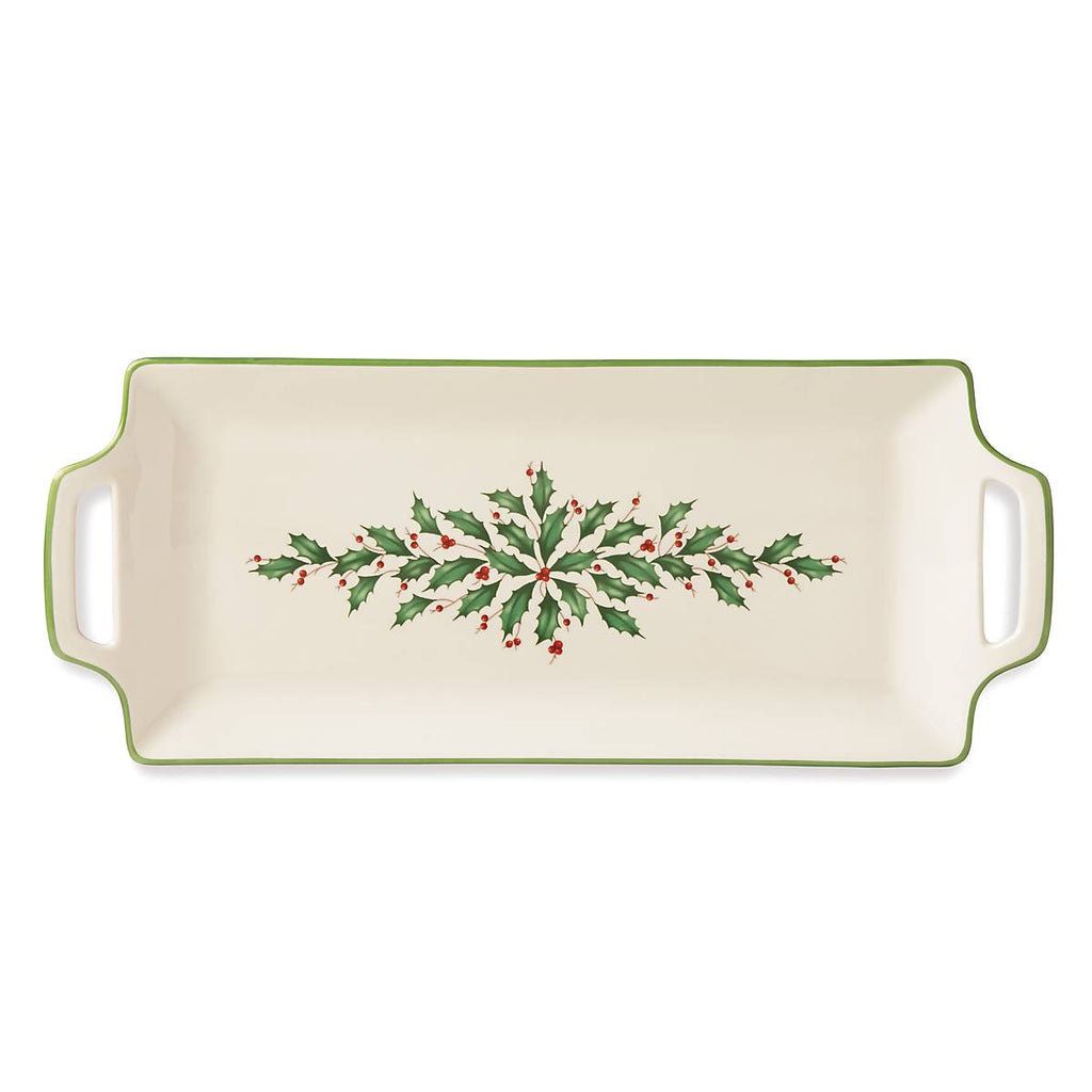 Lenox Holiday Hors d'Oeuvre Tray, porcelain (view 2)